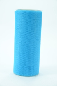 6 Inches Wide x 25 Yard Tulle, Turquoise (1 Spool) SALE ITEM